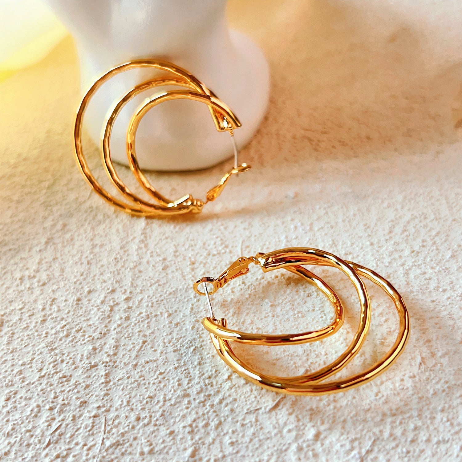 Temperament Circle Earrings